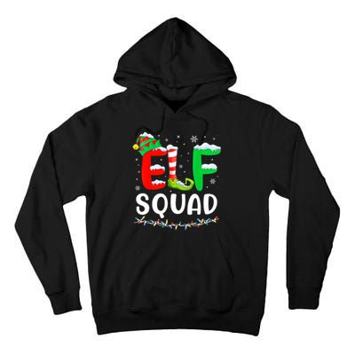 Elf Squad Christmas Festive Holiday Tall Hoodie