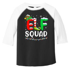 Elf Squad Christmas Festive Holiday Toddler Fine Jersey T-Shirt