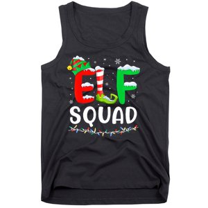 Elf Squad Christmas Festive Holiday Tank Top