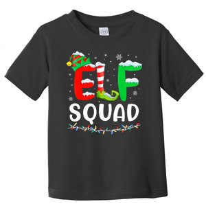 Elf Squad Christmas Festive Holiday Toddler T-Shirt