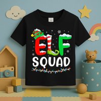 Elf Squad Christmas Festive Holiday Toddler T-Shirt