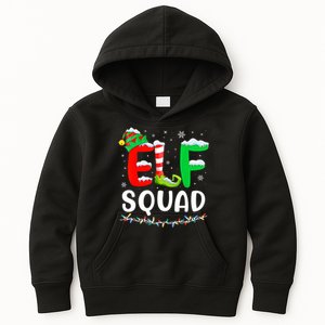 Elf Squad Christmas Festive Holiday Kids Hoodie