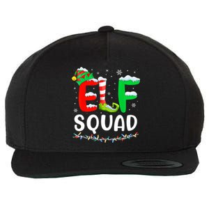 Elf Squad Christmas Festive Holiday Wool Snapback Cap