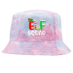 Elf Squad Christmas Festive Holiday Tie-Dyed Bucket Hat