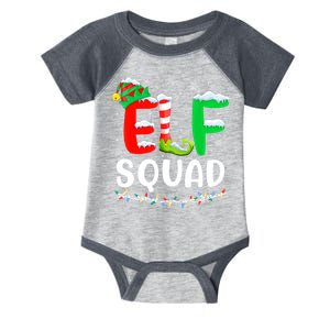 Elf Squad Christmas Festive Holiday Infant Baby Jersey Bodysuit