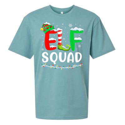 Elf Squad Christmas Festive Holiday Sueded Cloud Jersey T-Shirt