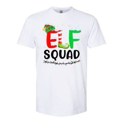 Elf Squad Christmas Festive Holiday Softstyle CVC T-Shirt