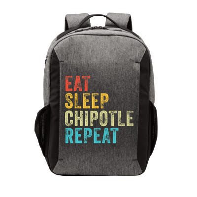 Eat Sleep Chipotle Repeat Funny Chipotle Vintage Distressed Vector Backpack
