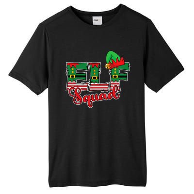 Elf Squad Christmas Tall Fusion ChromaSoft Performance T-Shirt