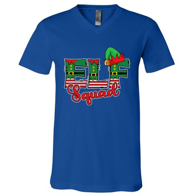 Elf Squad Christmas V-Neck T-Shirt