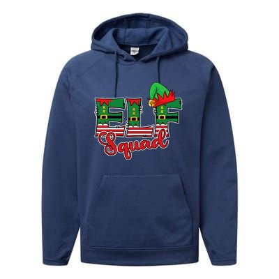 Elf Squad Christmas Performance Fleece Hoodie