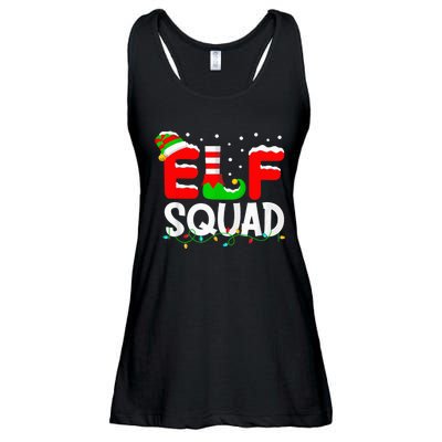 Elf Squad Christmas Matching Family Toddler Boy Girl Funny Ladies Essential Flowy Tank