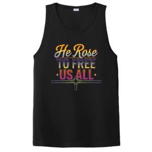 Easter Sunday Christian Believer Religious Jesus Christ PosiCharge Competitor Tank