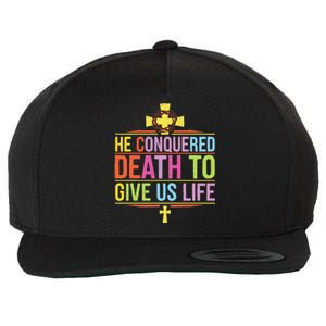 Easter Sunday Christian Believer Religious Jesus Christ Wool Snapback Cap