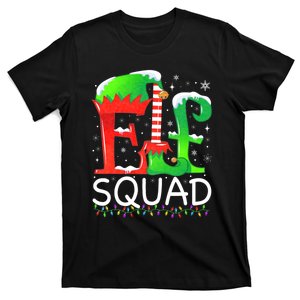 Elf Squad Christmas Family Matching Pajamas Elf T-Shirt