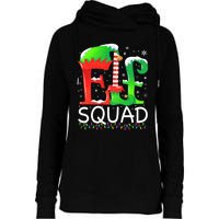 Elf Squad Christmas Family Matching Pajamas Elf Womens Funnel Neck Pullover Hood