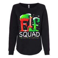 Elf Squad Christmas Family Matching Pajamas Elf Womens California Wash Sweatshirt