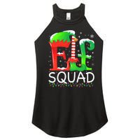 Elf Squad Christmas Family Matching Pajamas Elf Women's Perfect Tri Rocker Tank