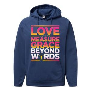 Easter Sunday Christian Believer Religious Jesus Christ Performance Fleece Hoodie