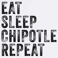 Eat Sleep Chipotle Repeat Funny Chipotle Vintage Distressed Bucket Hat