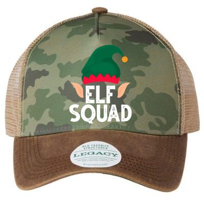 Elf Squad Christmas Holiday Cute Legacy Tie Dye Trucker Hat