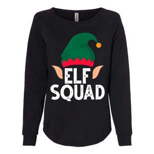 Elf Squad Christmas Holiday Cute Womens California Wash Sweatshirt