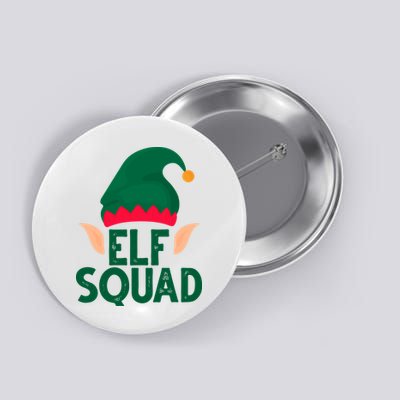 Elf Squad Christmas Holiday Cute Button
