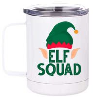 Elf Squad Christmas Holiday Cute 12 oz Stainless Steel Tumbler Cup