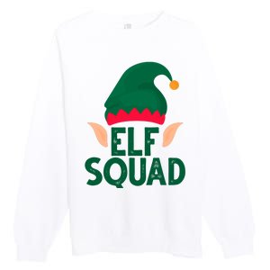 Elf Squad Christmas Holiday Cute Premium Crewneck Sweatshirt