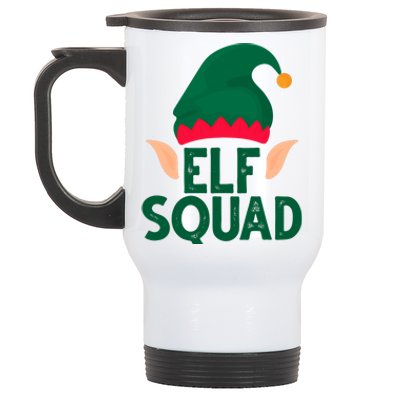 Elf Squad Christmas Holiday Cute Stainless Steel Travel Mug