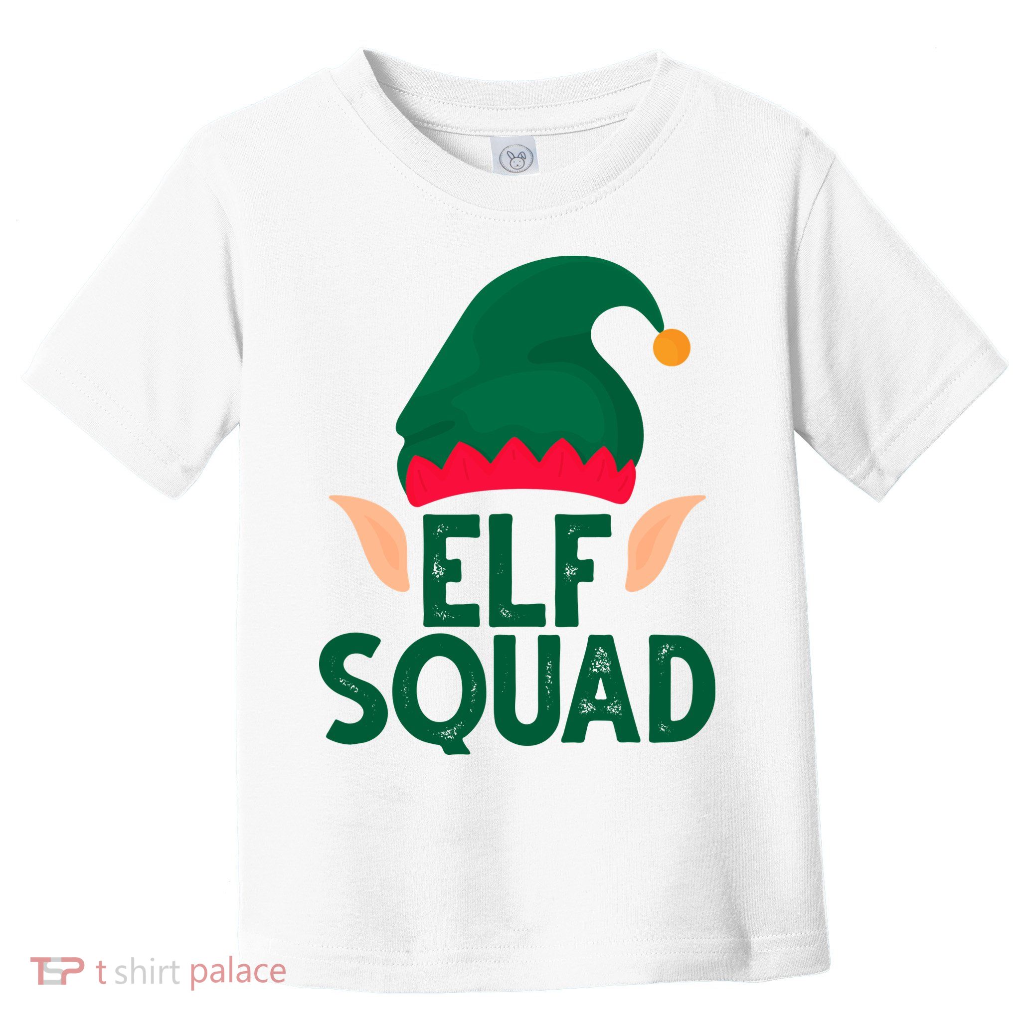 Elf Squad Christmas Holiday Cute Toddler T-Shirt