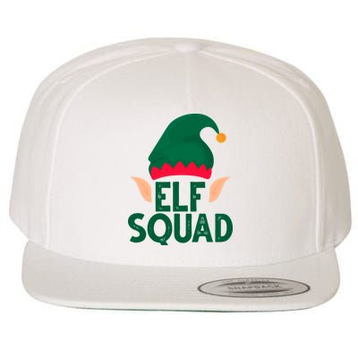 Elf Squad Christmas Holiday Cute Wool Snapback Cap