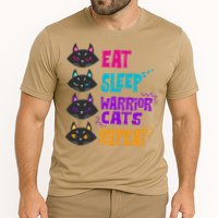 Eat Sleep Cat Warrior Repeat Cat Warrior Love Cats Cooling Performance Crew T-Shirt
