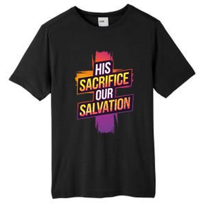 Easter Sunday Christian Believer Religious Jesus Christ Tall Fusion ChromaSoft Performance T-Shirt