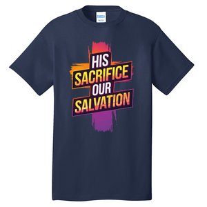 Easter Sunday Christian Believer Religious Jesus Christ Tall T-Shirt