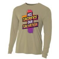 Easter Sunday Christian Believer Religious Jesus Christ Cooling Performance Long Sleeve Crew