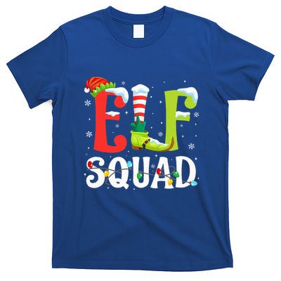 Elf Squad Christmas Family Matching Xmas Elf Pajamas  T-Shirt