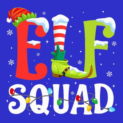 Elf Squad Christmas Family Matching Xmas Elf Pajamas  T-Shirt