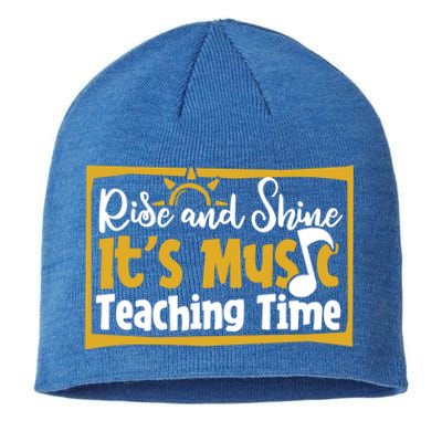 Education School Cute Gift Educator Music Teacher Gift Sustainable Beanie