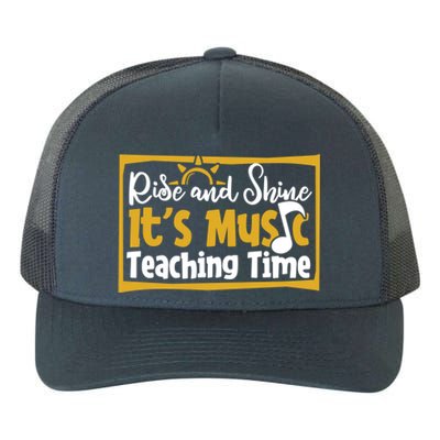 Education School Cute Gift Educator Music Teacher Gift Yupoong Adult 5-Panel Trucker Hat