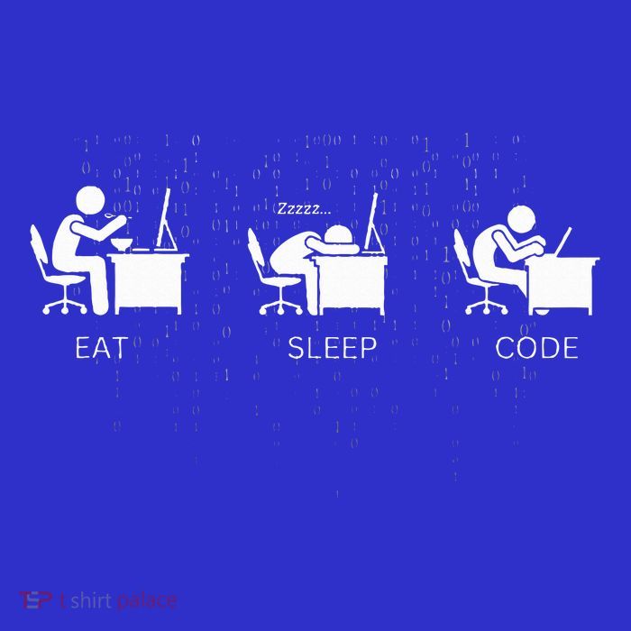 Eat Sleep Code Programmers Poster