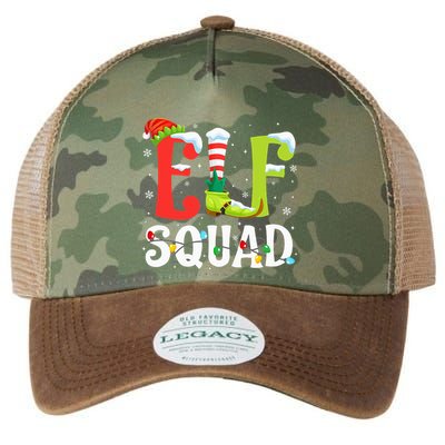 Elf Squad Christmas Family Matching Xmas Elf Pajamas  Legacy Tie Dye Trucker Hat