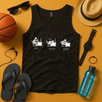 Eat Sleep Code Programmers Design Tank Top