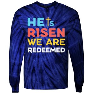 Easter Sunday Christian Believer Religious Jesus Christ Tie-Dye Long Sleeve Shirt