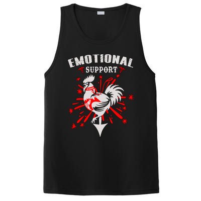 Emotional Support Chicken Emotional Support Cock PosiCharge Competitor Tank