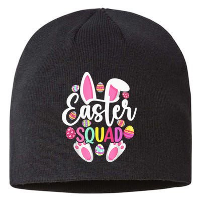 Easter Squad Cute Bunny Rabbit Crew Hunting Egg Sustainable Beanie