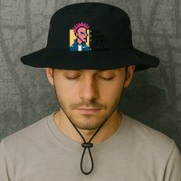 Eat Sleep Collect Nfts Repeat Pixel Bucket Hat