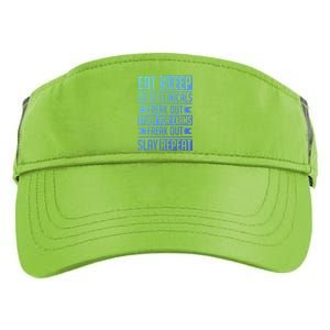 Eat Sleep Clinicals Repeat Funny Nursing School Funny Gift Adult Drive Performance Visor