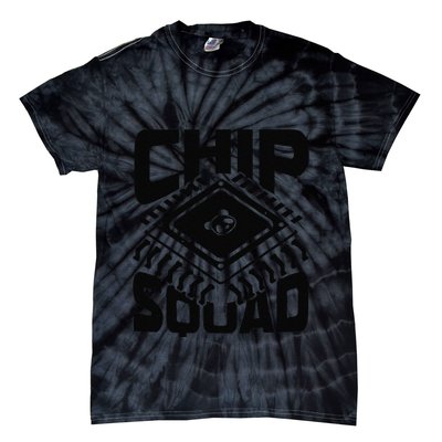 Electronics Squad Circuits Devices Hardware Engineer Tie-Dye T-Shirt