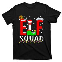 Elf Squad Christmas Matching Family Funny Xmas Squad T-Shirt